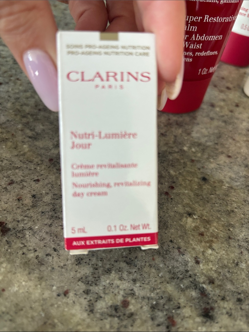 Clarins Skincare & Makeup Set with Red Cosmetic Case! - Picture 5 of 5